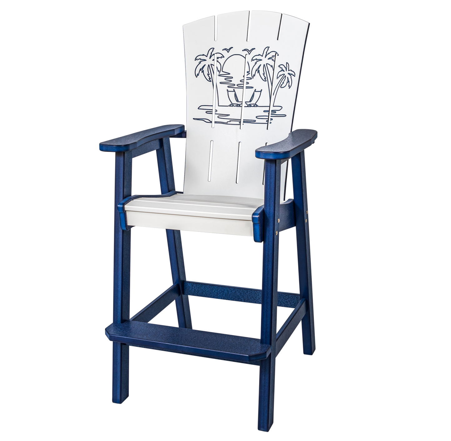 Beaver Dam Outdoor Bayside Sunset Design Bar Chair – Rocking Furniture Beaver Dam Outdoor Bayside Sunset Design Bar Chair – Rocking Furniture