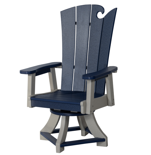Beaver Dam Woodworks OceanWavz Swivel Dining Chair (DINING HEIGHT) - LEAD TIME TO SHIP 4 WEEKS OR LESS