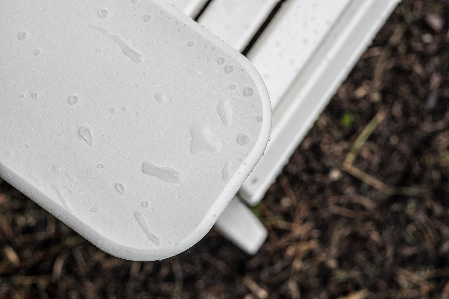LuxCraft Rollback Recycled Plastic 4ft Plain Bench - LEAD TIME TO SHIP 7 BUSINESS DAYS OR LESS