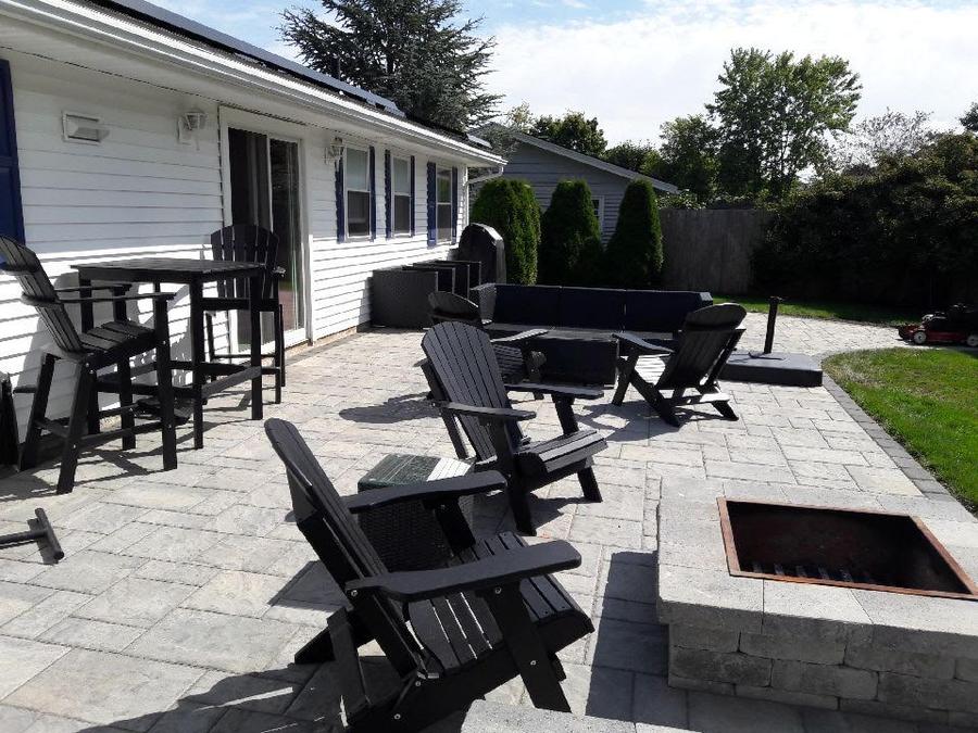 Patio Surplus® Recycled Plastic King Size Folding Adirondack Chair (LIFETIME WARRANTY) - LEAD TIME TO SHIP 2 TO 3 BUSINESS DAYS