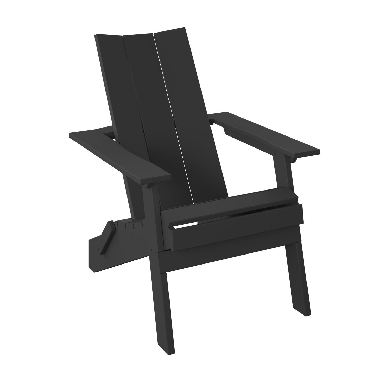 Polybird P61 Modern Folding Adirondack Chair - LEAD TIME TO SHIP 5 BUSINESS DAYS OR LESS