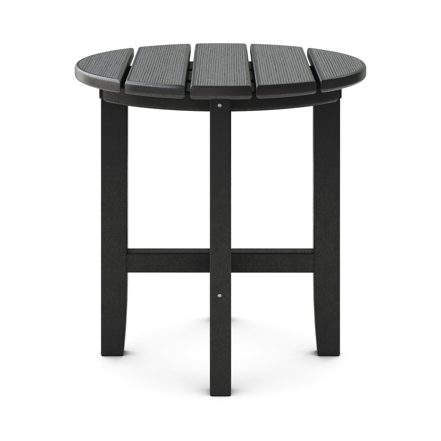 Sopoly 18" Recycled Plastic Classic Round Side Table - LEAD TIME TO SHIP 5 BUSINESS DAYS OR LESS
