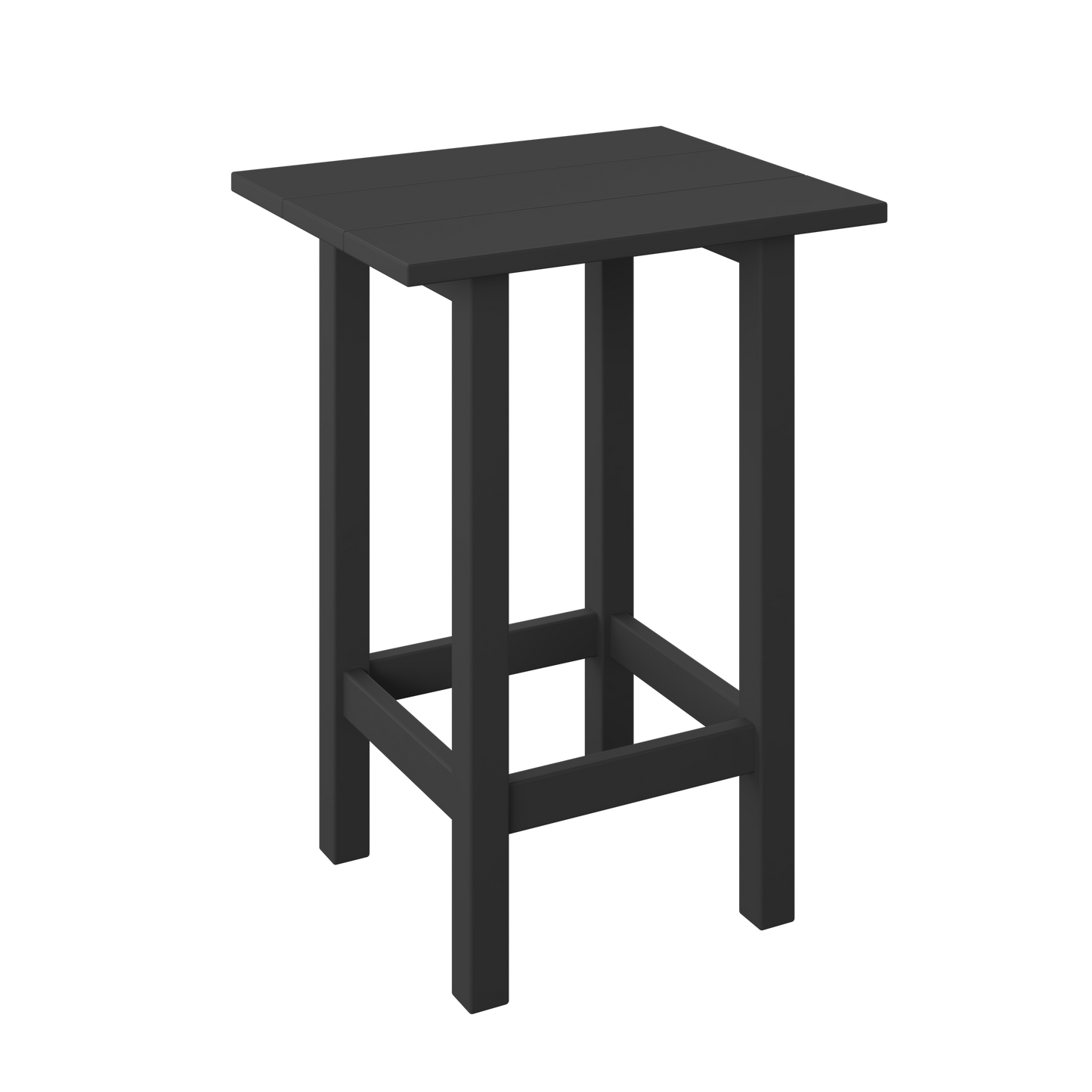 Polybird P65 Modern Balcony End Table (PAIRS WITH COUNTER HEIGHT CHAIRS) - LEAD TIME TO SHIP 7 BUSINESS DAYS OR LESS