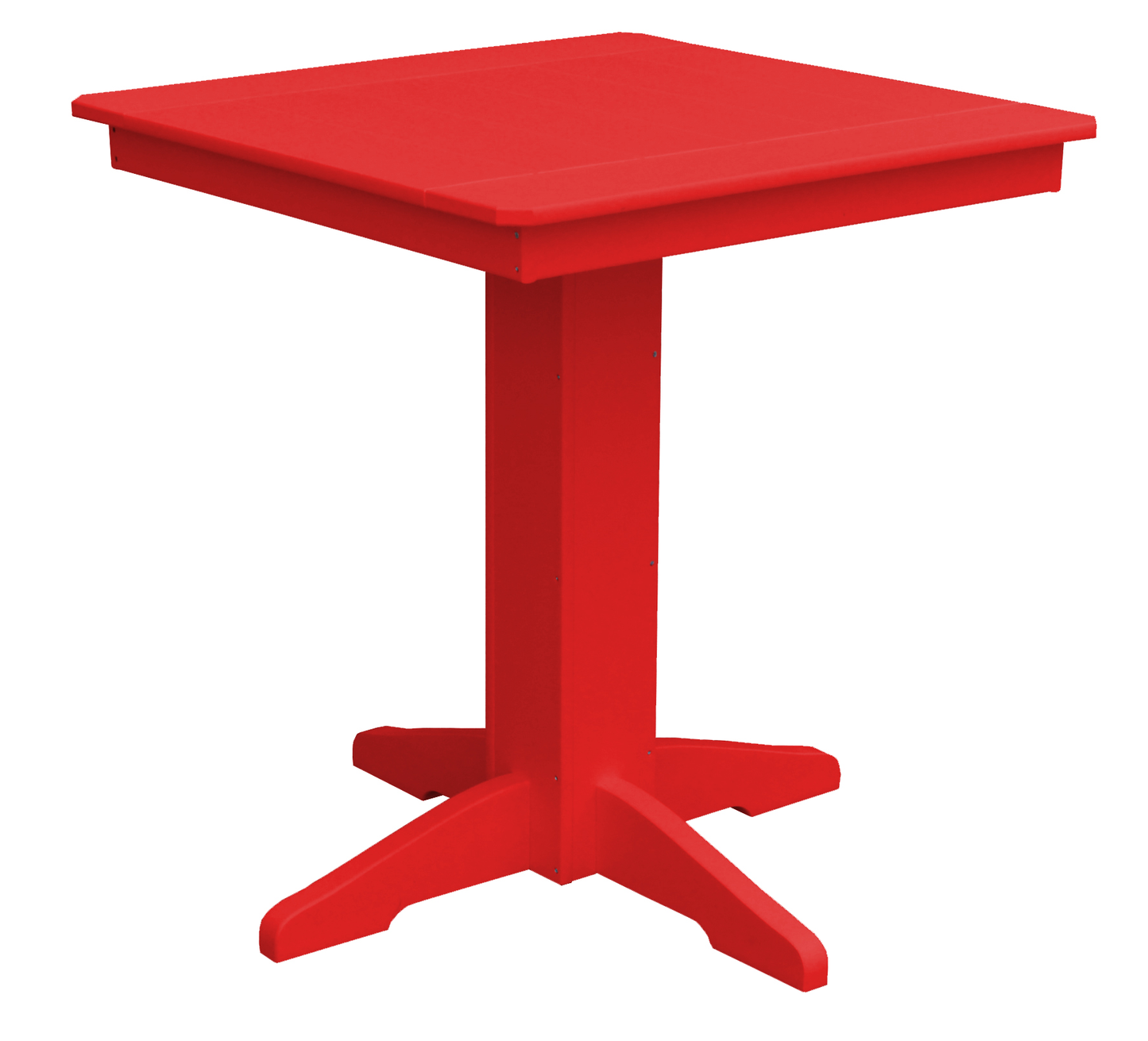 Bryton Park Poly Furniture Recycled Plastic 33" Square Counter Table (COUNTER HEIGHT) - LEAD TIME TO SHIP 10 BUSINESS DAYS