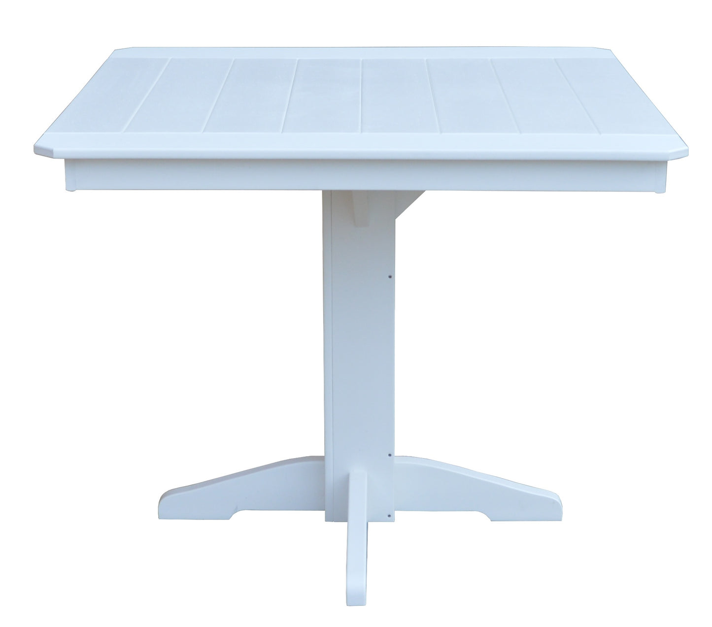 Bryton Park Poly Furniture Recycled Plastic 44" Square Table (Counter Height) - LEAD TIME TO SHIP 10 BUSINESS DAYS