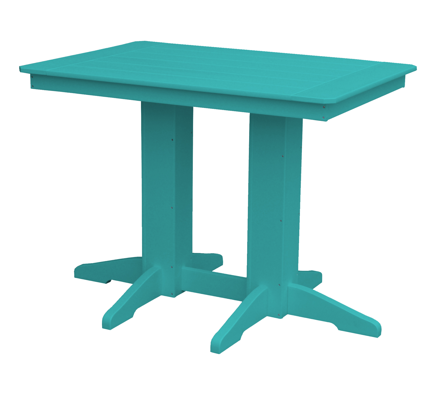 Bryton Park Poly Furniture Recycled Plastic 4' Counter Table (COUNTER HEIGHT) - LEAD TIME TO SHIP 3 WEEKS OR LESS