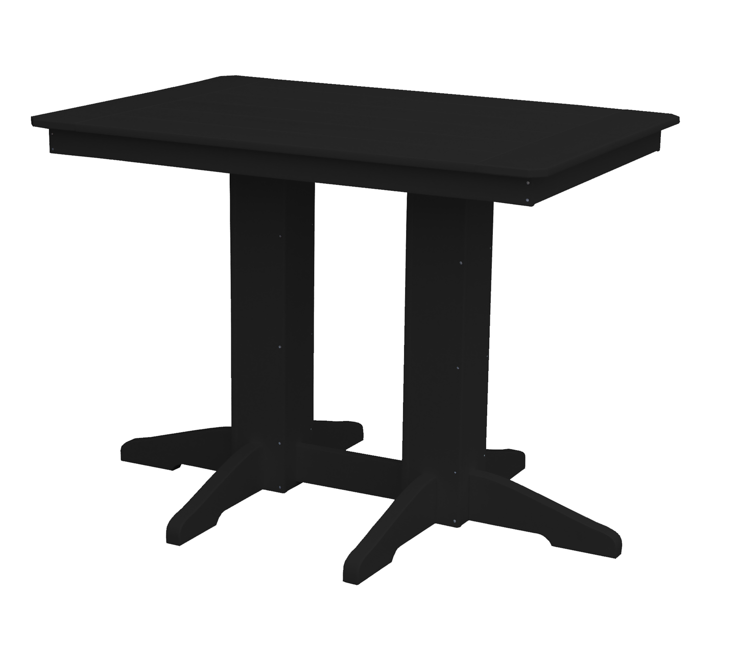 Bryton Park Poly Furniture Recycled Plastic 4' Counter Table (COUNTER HEIGHT) - LEAD TIME TO SHIP 3 WEEKS OR LESS