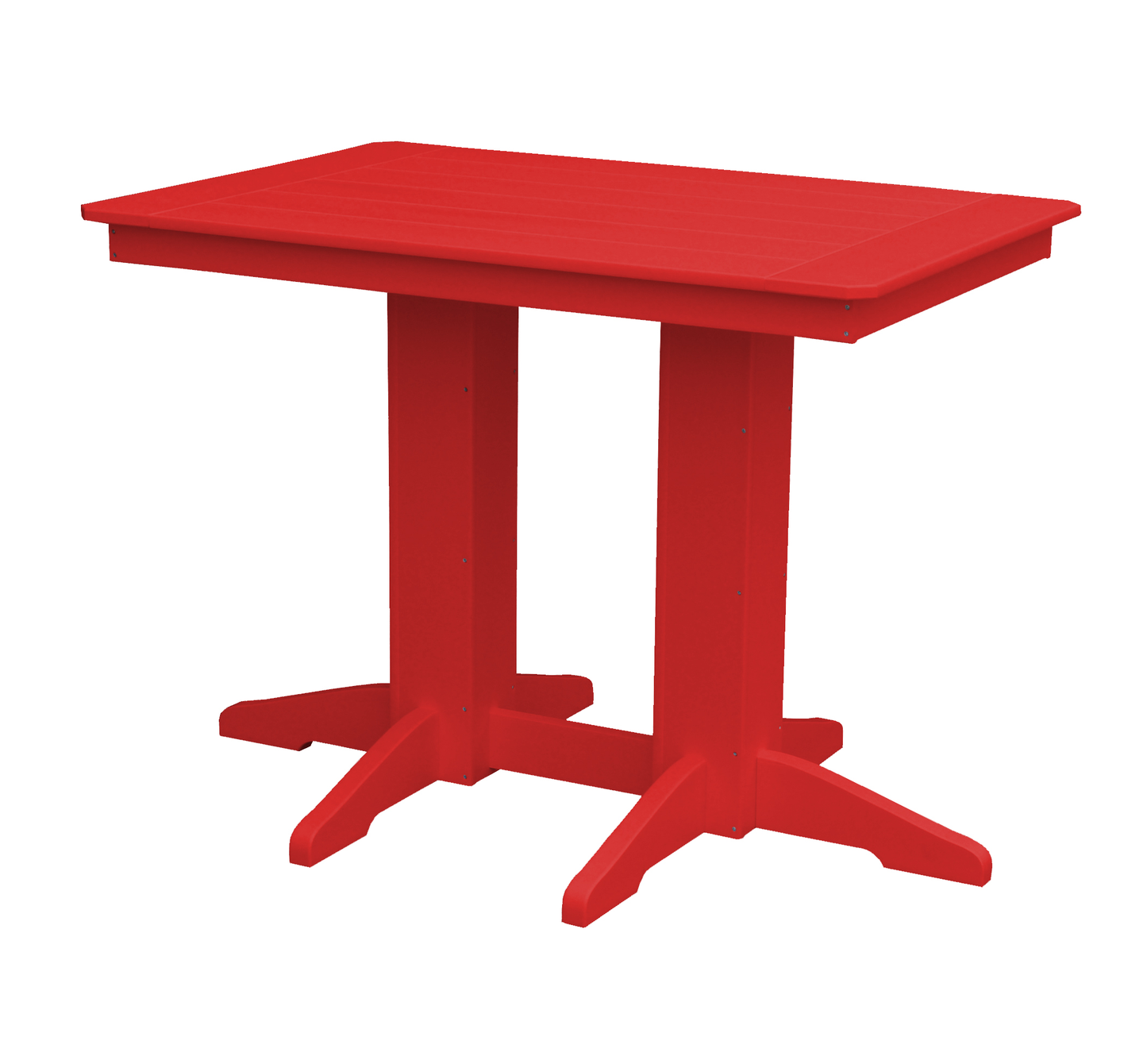 Bryton Park Poly Furniture Recycled Plastic 4' Counter Table (COUNTER HEIGHT) - LEAD TIME TO SHIP 3 WEEKS OR LESS