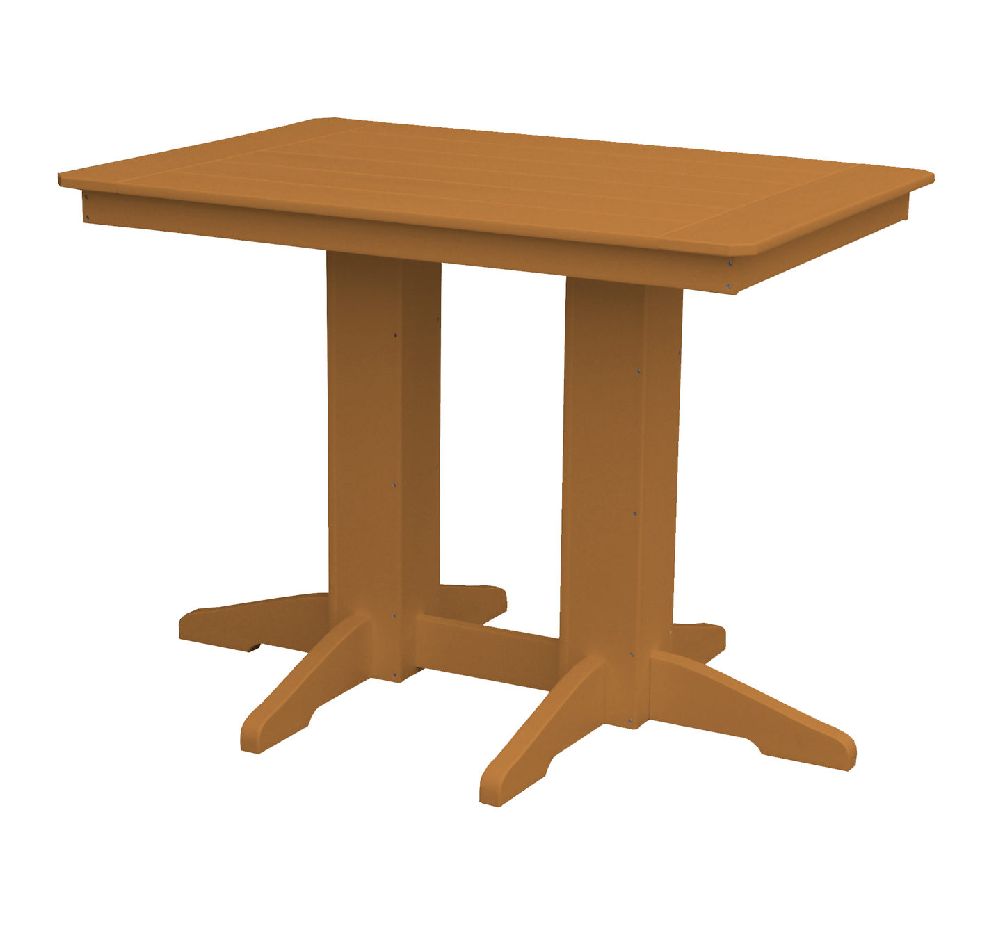 Bryton Park Poly Furniture Recycled Plastic 4' Counter Table (COUNTER HEIGHT) - LEAD TIME TO SHIP 3 WEEKS OR LESS