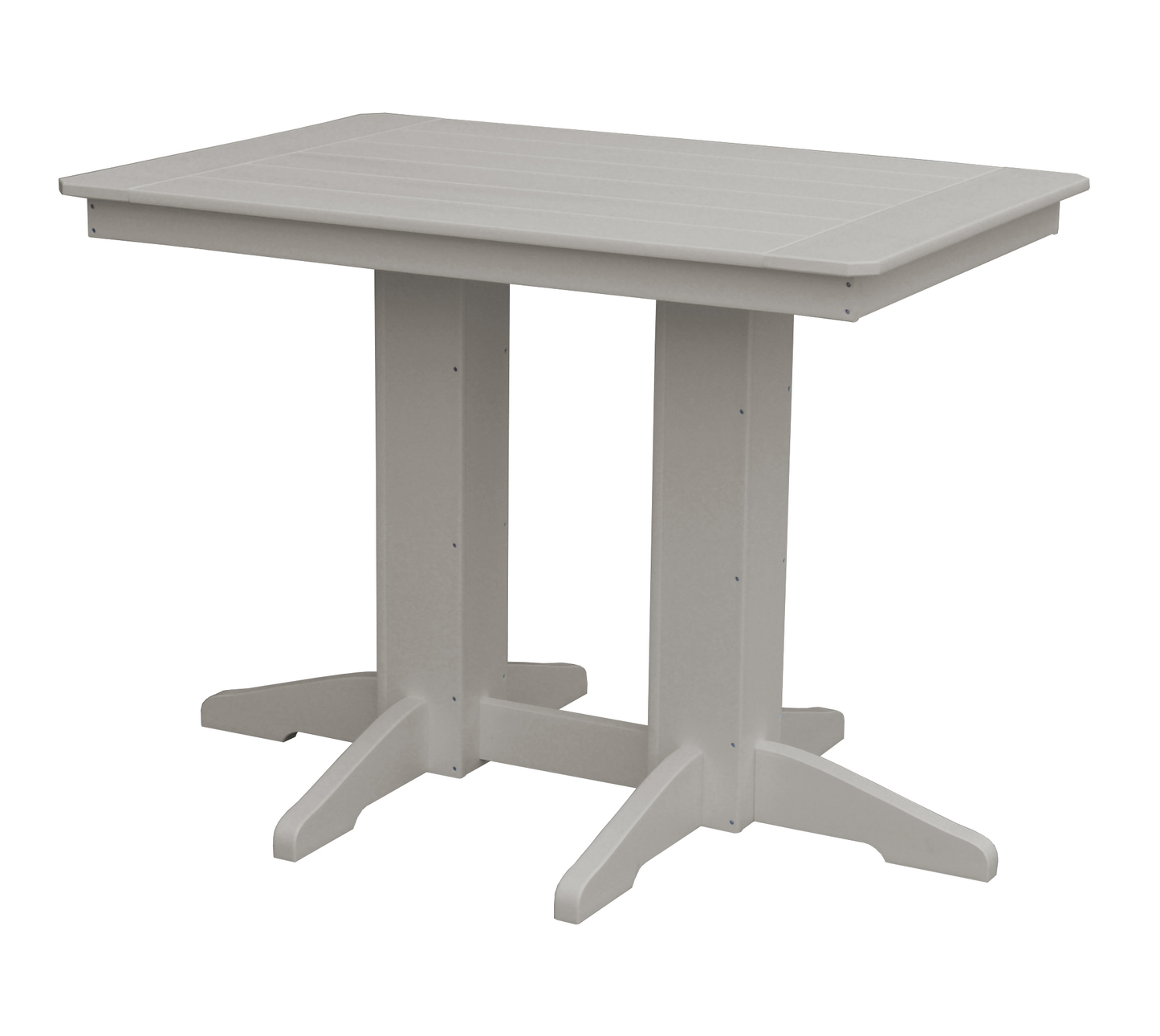 Bryton Park Poly Furniture Recycled Plastic 4' Counter Table (COUNTER HEIGHT) - LEAD TIME TO SHIP 3 WEEKS OR LESS