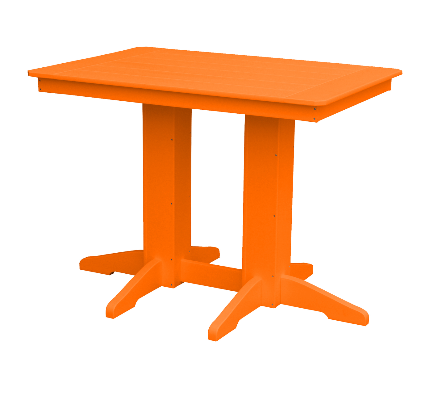 Bryton Park Poly Furniture Recycled Plastic 4' Counter Table (COUNTER HEIGHT) - LEAD TIME TO SHIP 3 WEEKS OR LESS