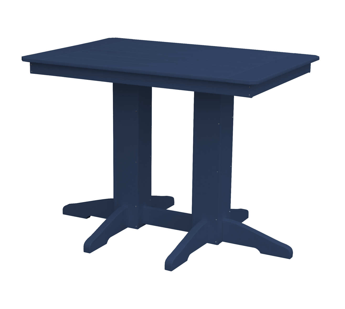 Bryton Park Poly Furniture Recycled Plastic 4' Counter Table (COUNTER HEIGHT) - LEAD TIME TO SHIP 3 WEEKS OR LESS