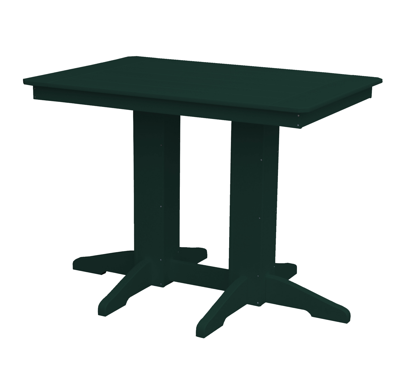 Bryton Park Poly Furniture Recycled Plastic 4' Counter Table (COUNTER HEIGHT) - LEAD TIME TO SHIP 3 WEEKS OR LESS