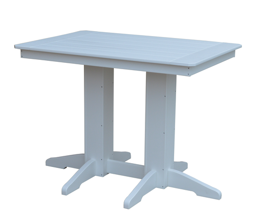 Bryton Park Poly Furniture Recycled Plastic 4' Counter Table (COUNTER HEIGHT) - LEAD TIME TO SHIP 10 BUSINESS DAYS