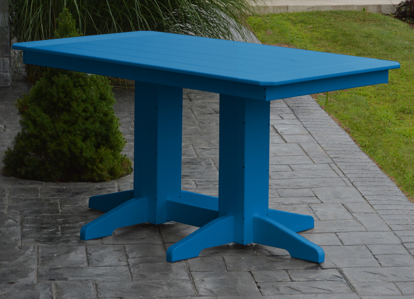 Bryton Park Poly Furniture Recycled Plastic 5' Dining Table (DINING HEIGHT) - LEAD TIME TO SHIP 10 BUSINESS DAYS