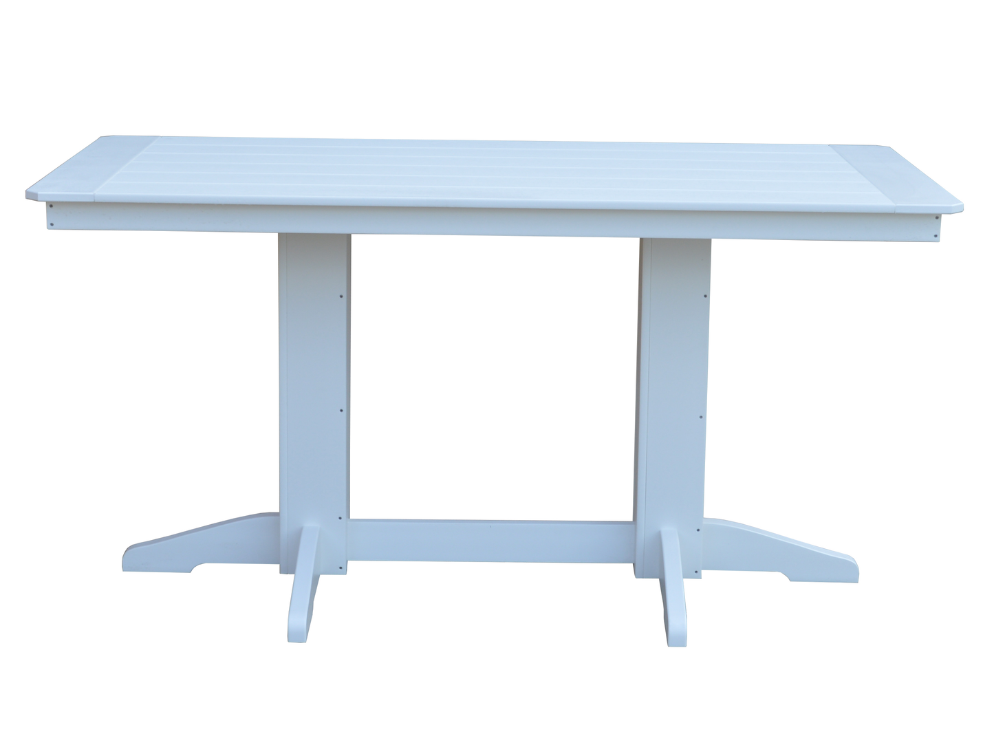 Bryton Park Poly Furniture Recycled Plastic 5' Rectangular Table (Counter Height) - LEAD TIME TO SHIP 3 WEEKS OR LESS