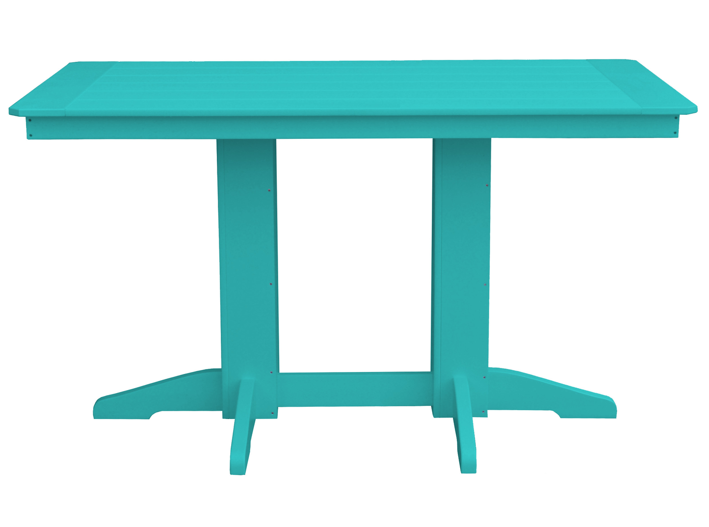 Bryton Park Poly Furniture Recycled Plastic 5' Rectangular Table (Counter Height) - LEAD TIME TO SHIP 3 WEEKS OR LESS