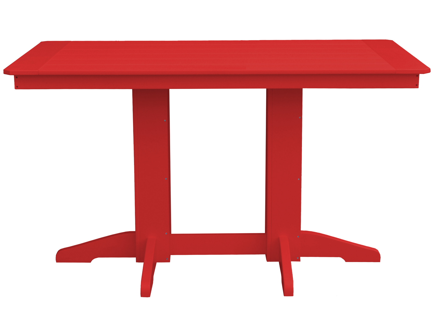 Bryton Park Poly Furniture Recycled Plastic 5' Rectangular Table (Counter Height) - LEAD TIME TO SHIP 3 WEEKS OR LESS