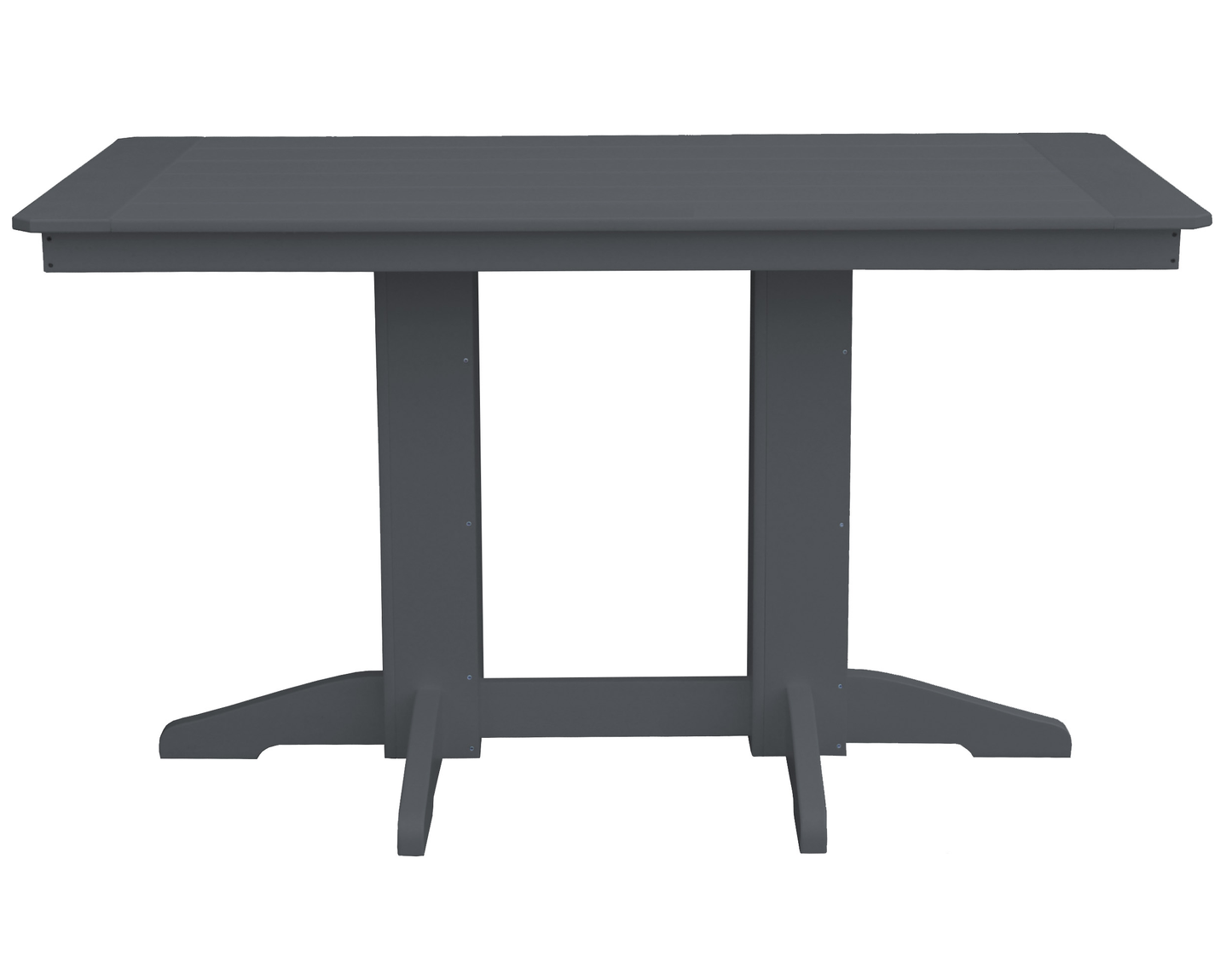 Bryton Park Poly Furniture Recycled Plastic 5' Rectangular Table (Counter Height) - LEAD TIME TO SHIP 3 WEEKS OR LESS