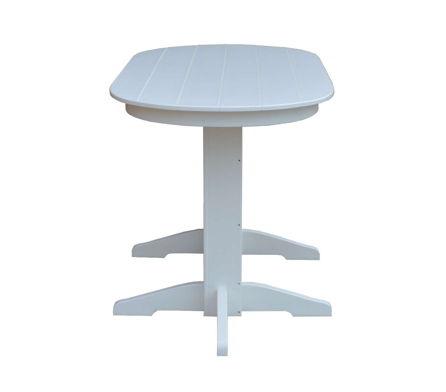 Bryton Park Poly Furniture Recycled Plastic 6' Oval Counter Table (Counter Height) - LEAD TIME TO SHIP 3 WEEKS OR LESS
