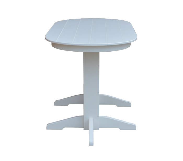 Poly Counter Table Poly 6' Oval Counter Table | Bryton Park Poly Furniture | – Rocking ...
