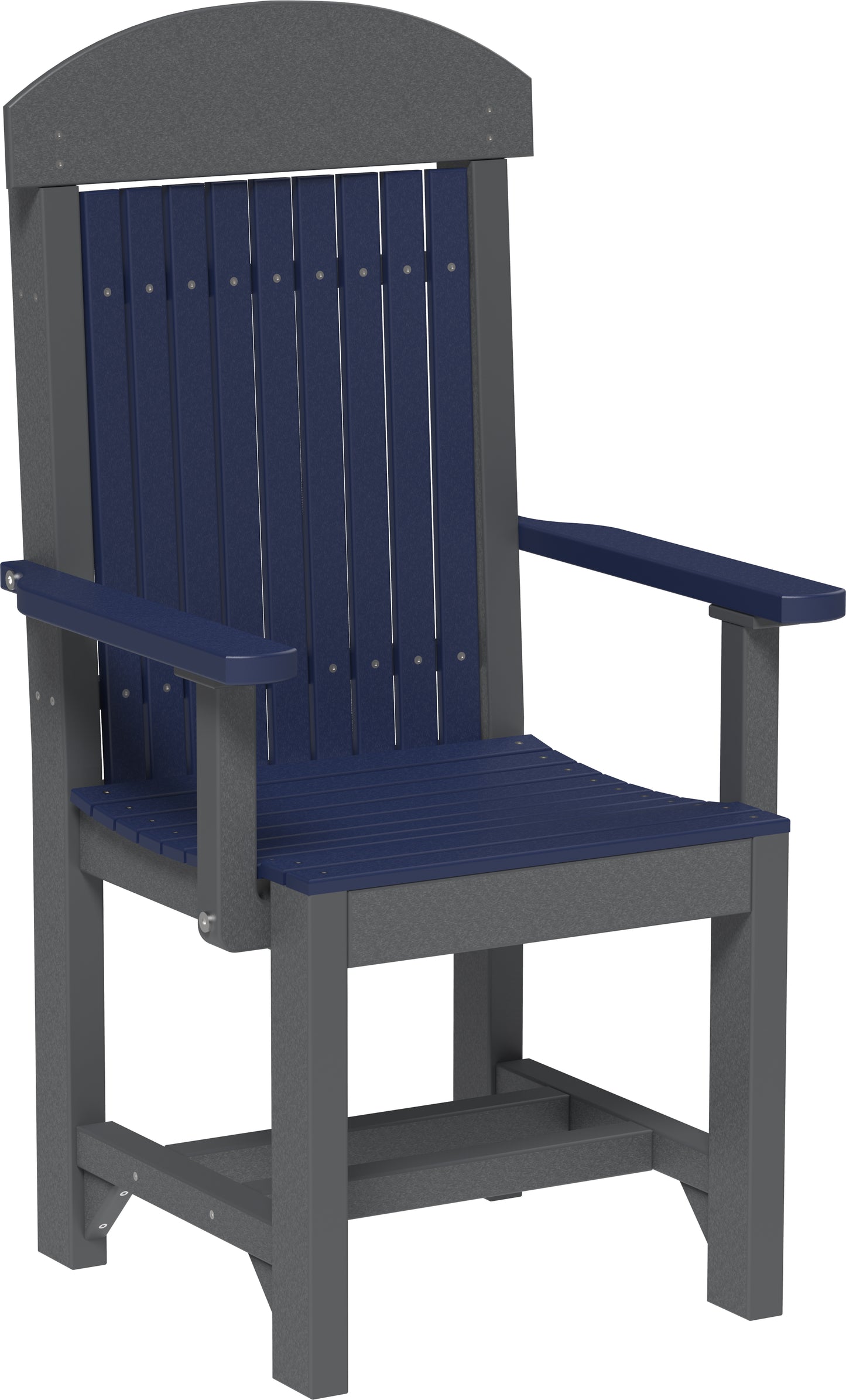 LuxCraft Recycled Plastic Classic Arm Chair (DINING HEIGHT)  - LEAD TIME TO SHIP 3 TO 4 WEEKS