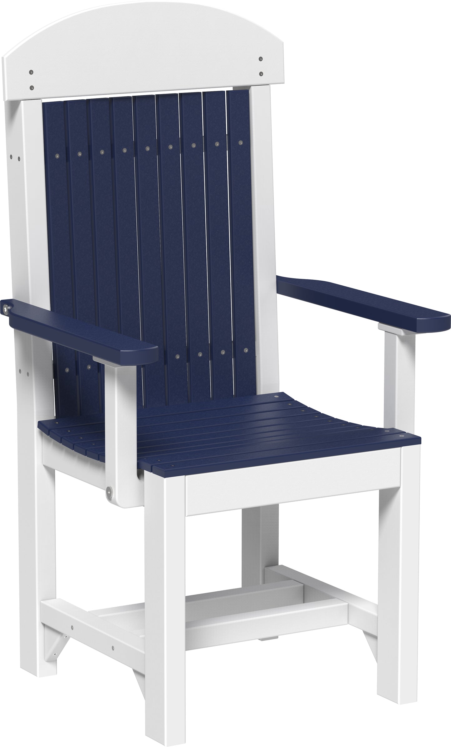 LuxCraft Recycled Plastic Classic Arm Chair (DINING HEIGHT)  - LEAD TIME TO SHIP 3 TO 4 WEEKS
