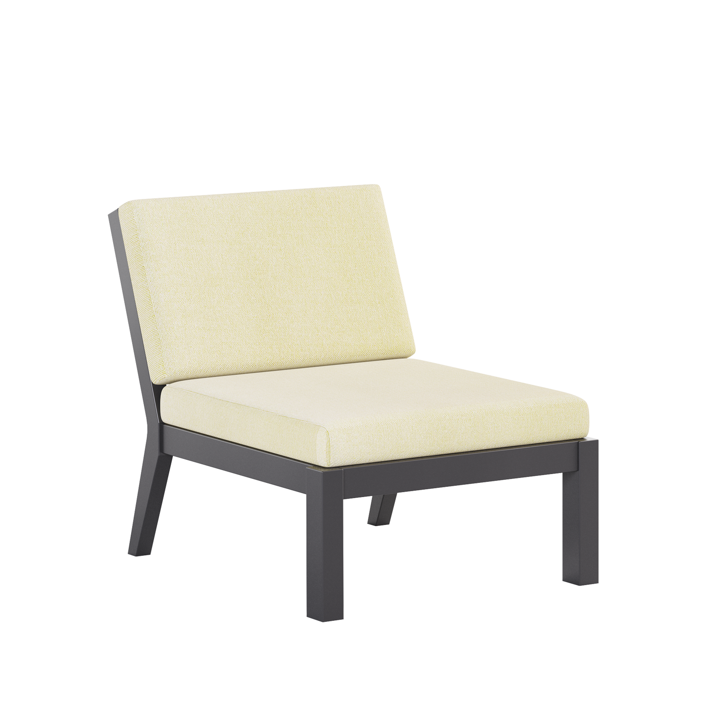 Polybird P103 Breeze Deep Seat Sectional Piece Center Chair - LEAD TIME TO SHIP 5 BUSINESS DAYS OR LESS