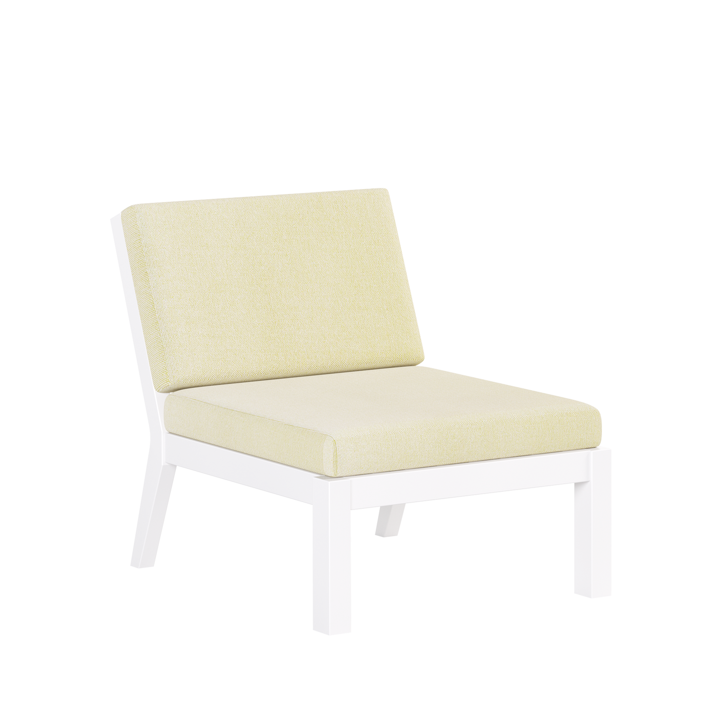 Polybird P103 Breeze Deep Seat Sectional Piece Center Chair - LEAD TIME TO SHIP 5 BUSINESS DAYS OR LESS