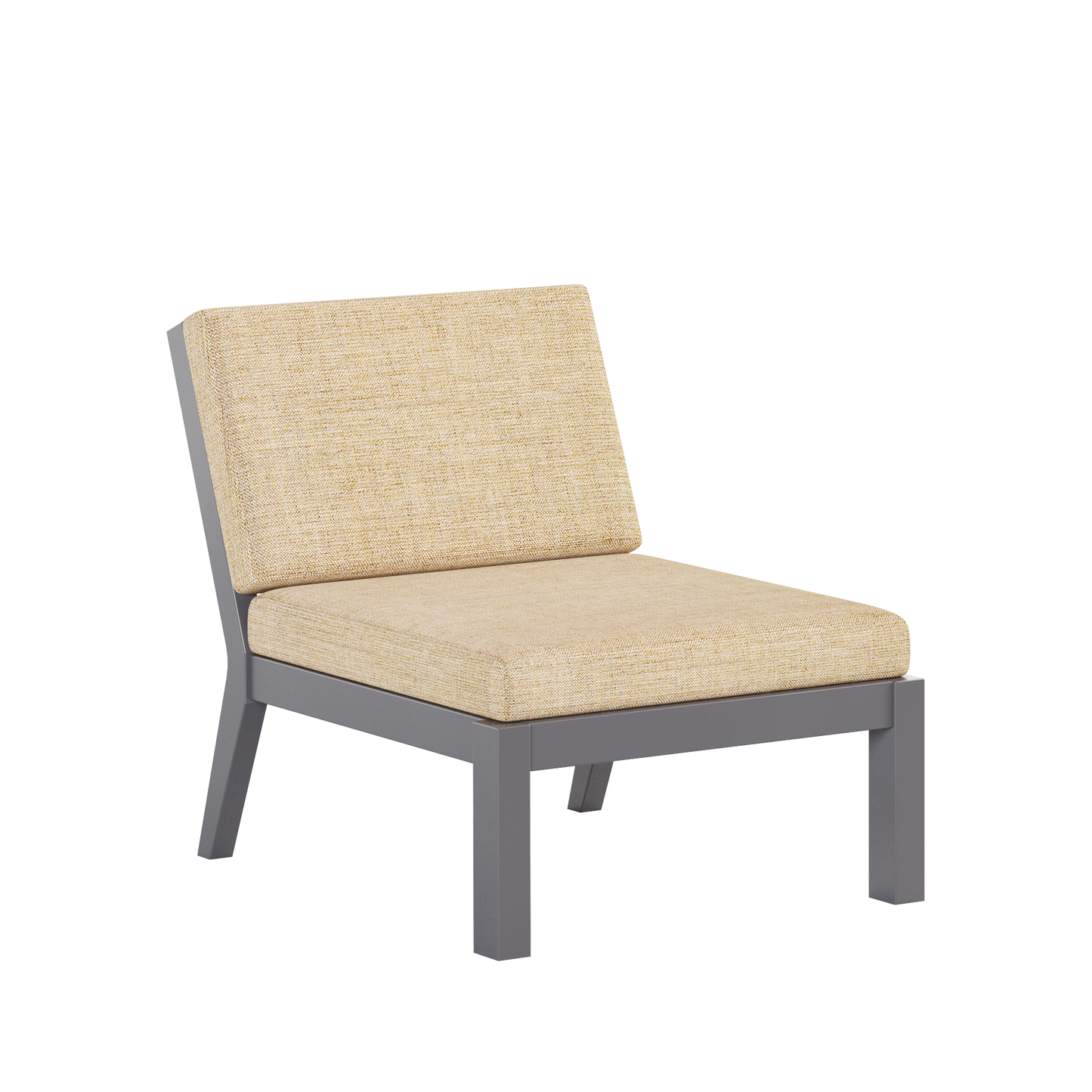 Polybird P103 Breeze Deep Seat Sectional Piece Center Chair - LEAD TIME TO SHIP 5 BUSINESS DAYS OR LESS