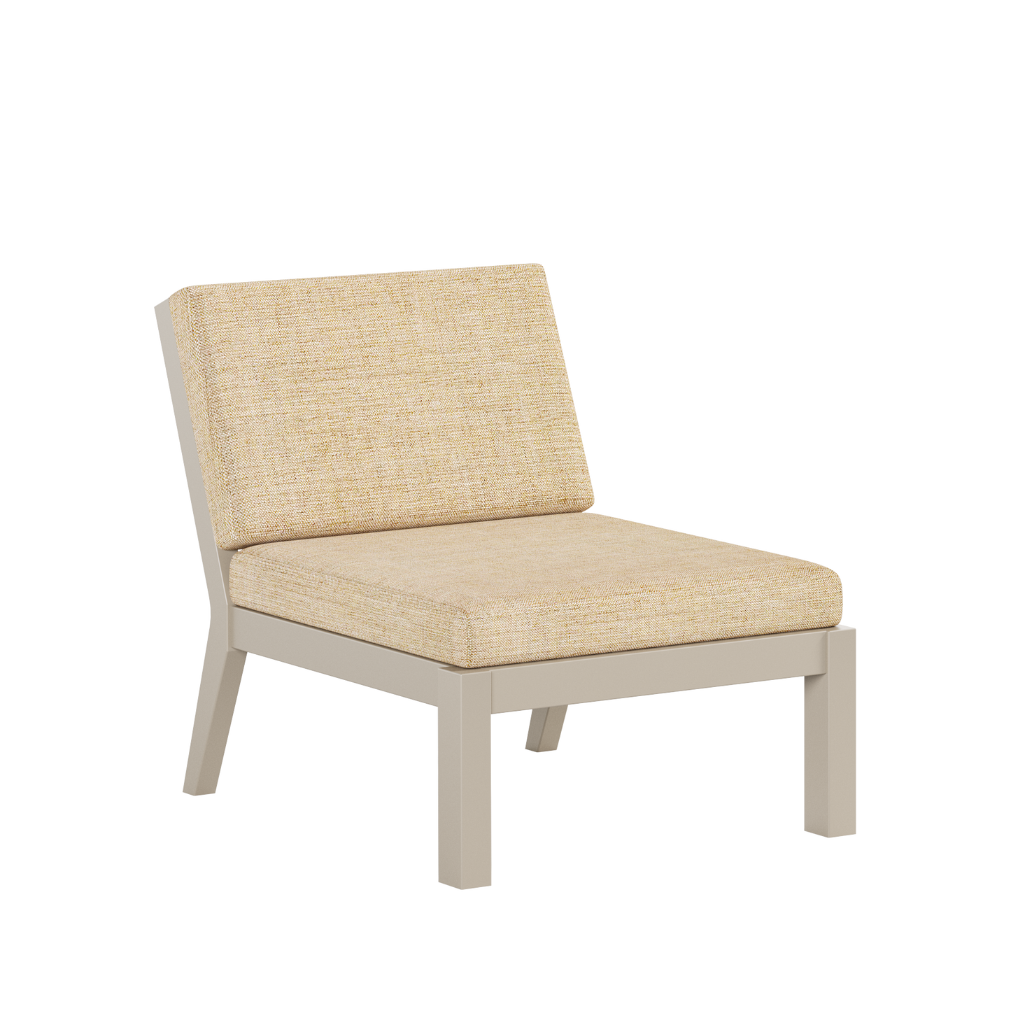 Polybird P103 Breeze Deep Seat Sectional Piece Center Chair - LEAD TIME TO SHIP 5 BUSINESS DAYS OR LESS