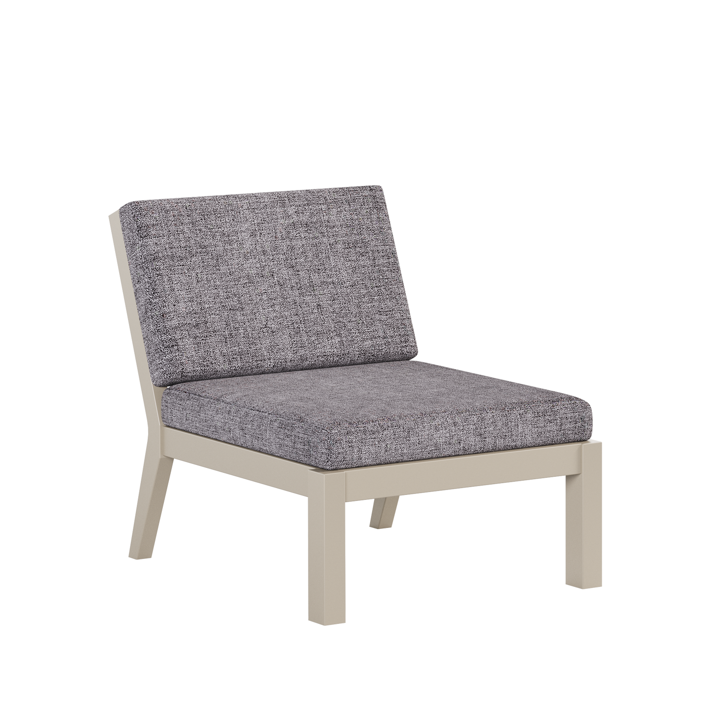 Polybird P103 Breeze Deep Seat Sectional Piece Center Chair - LEAD TIME TO SHIP 5 BUSINESS DAYS OR LESS