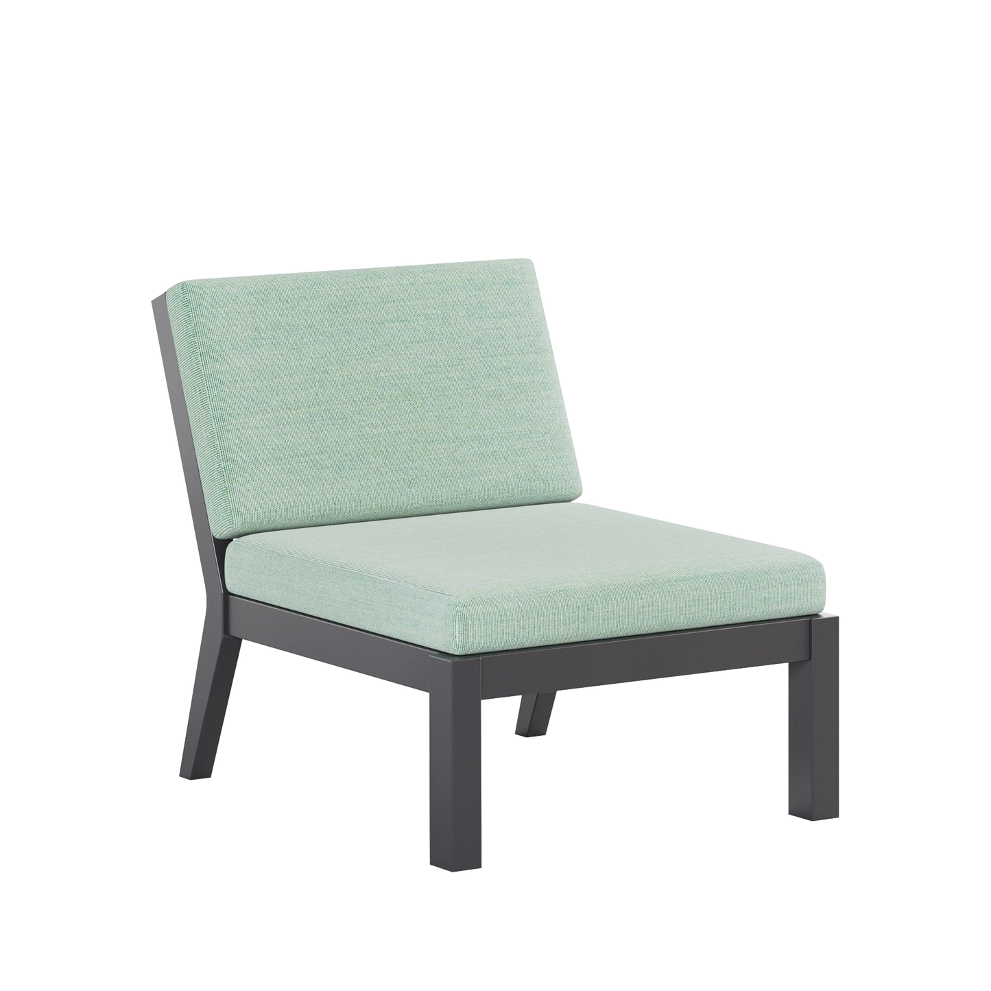 Polybird P103 Breeze Deep Seat Sectional Piece Center Chair - LEAD TIME TO SHIP 5 BUSINESS DAYS OR LESS