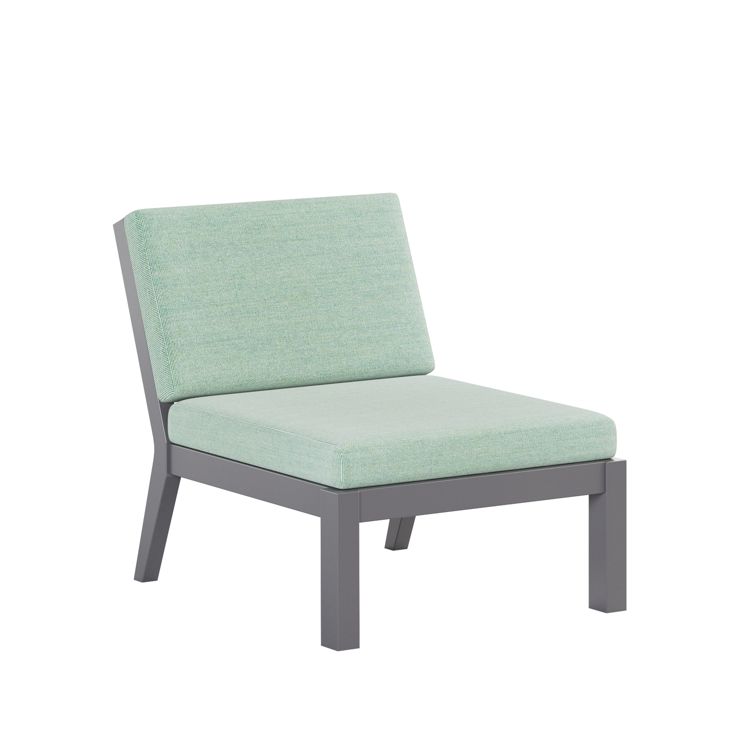 Polybird P103 Breeze Deep Seat Sectional Piece Center Chair - LEAD TIME TO SHIP 5 BUSINESS DAYS OR LESS