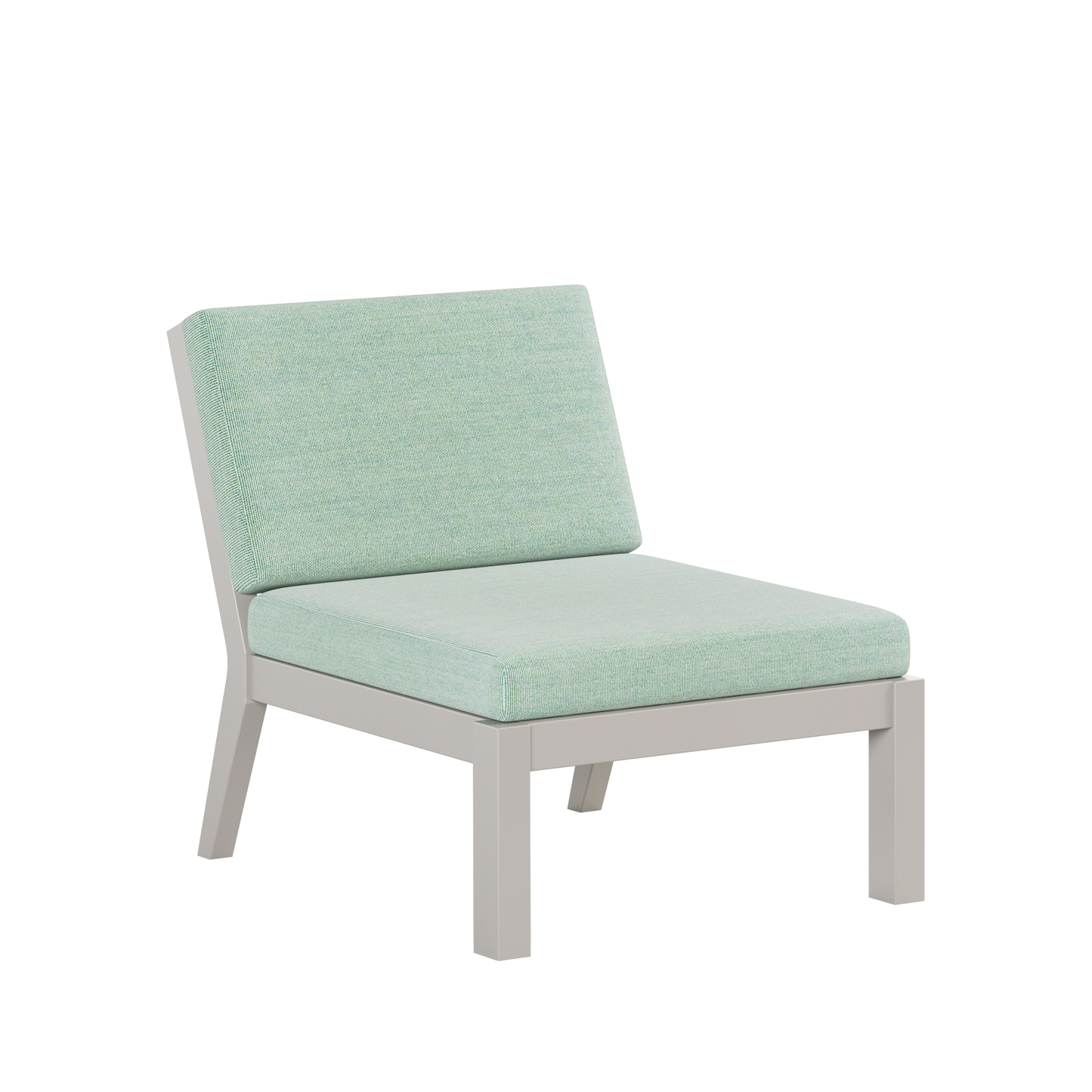 Polybird P103 Breeze Deep Seat Sectional Piece Center Chair - LEAD TIME TO SHIP 5 BUSINESS DAYS OR LESS