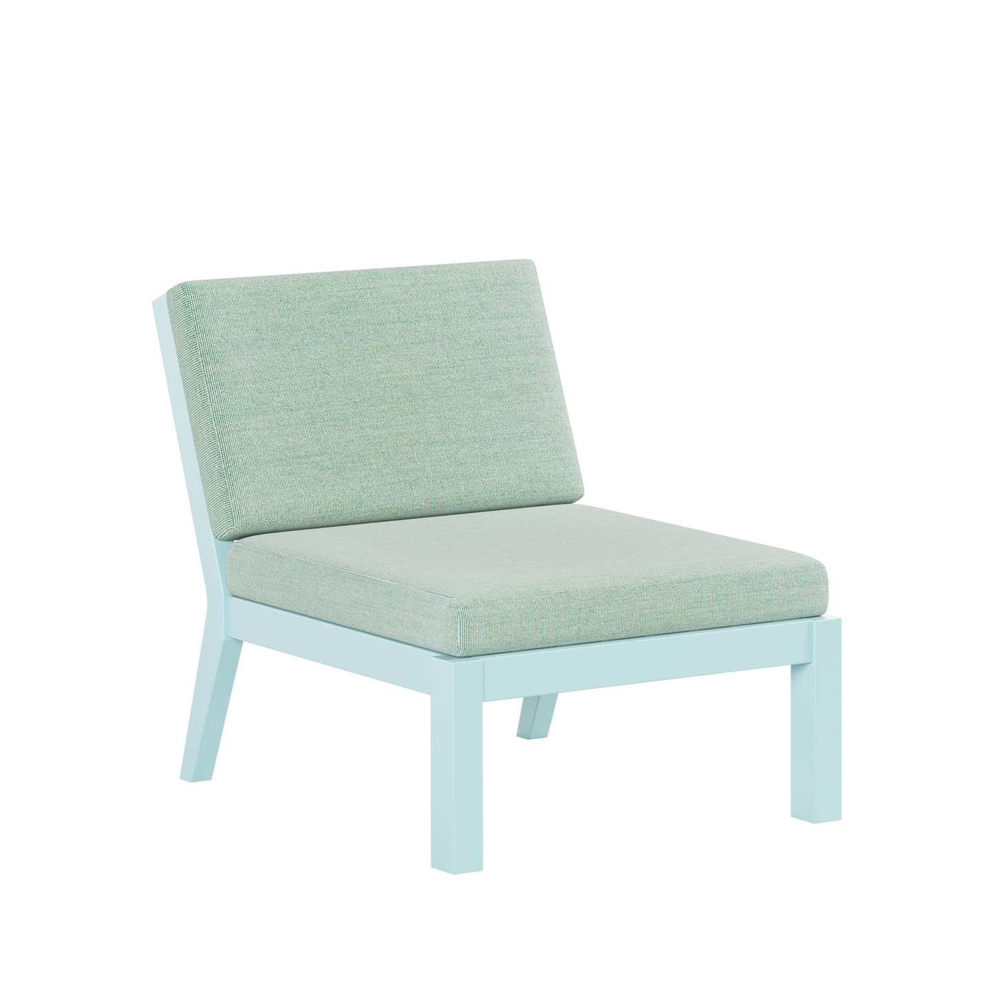 Polybird P103 Breeze Deep Seat Sectional Piece Center Chair - LEAD TIME TO SHIP 5 BUSINESS DAYS OR LESS