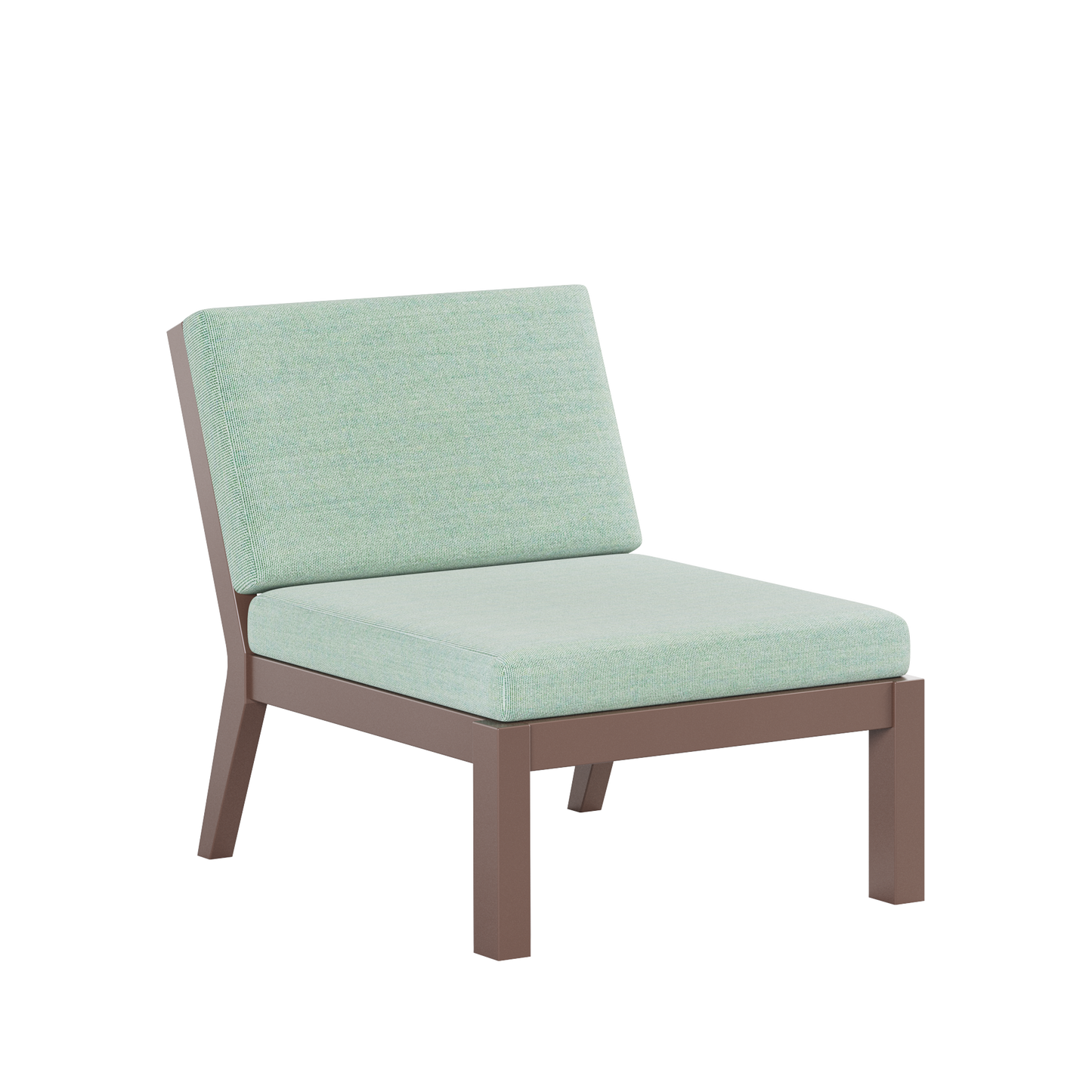 Polybird P103 Breeze Deep Seat Sectional Piece Center Chair - LEAD TIME TO SHIP 5 BUSINESS DAYS OR LESS