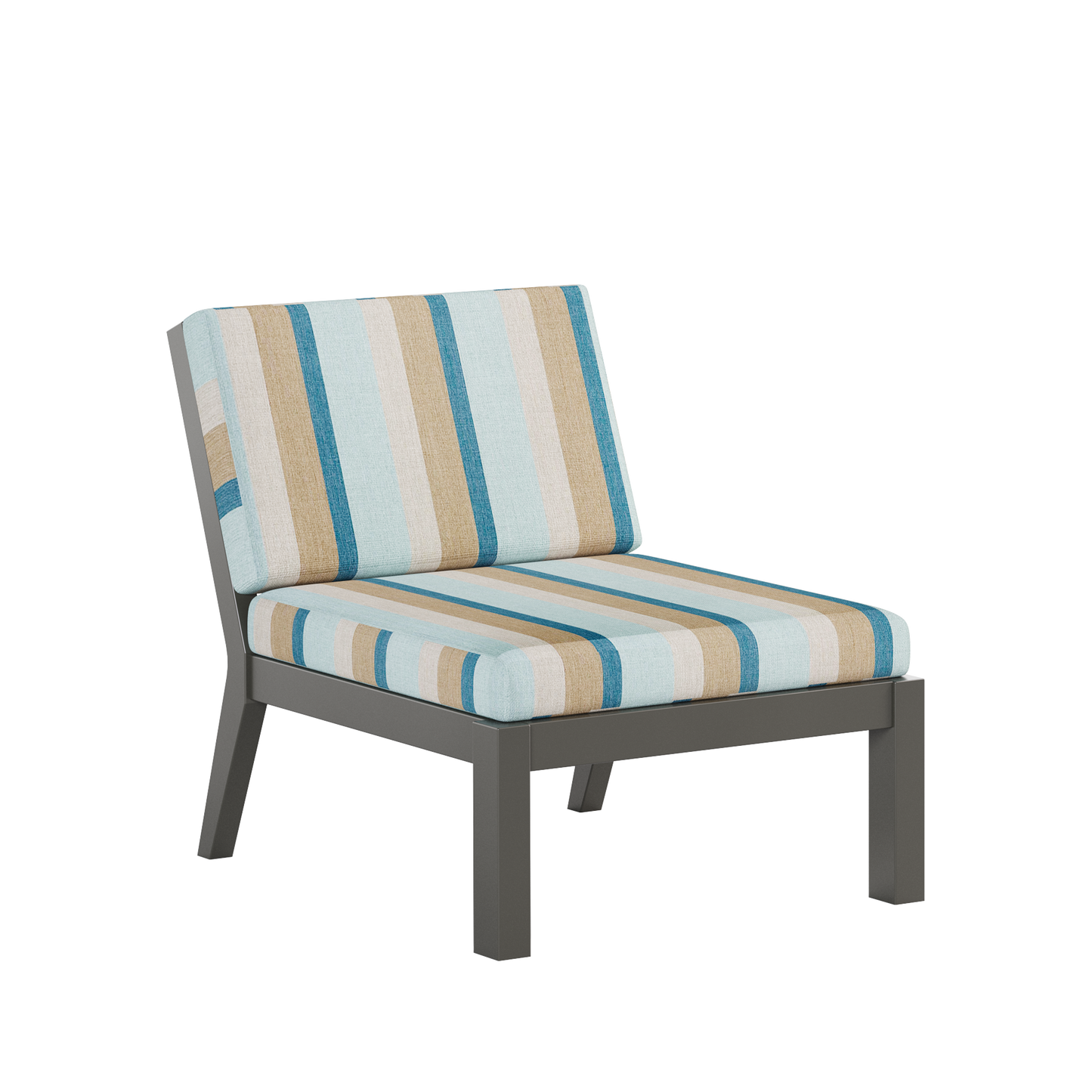 Polybird P103 Breeze Deep Seat Sectional Piece Center Chair - LEAD TIME TO SHIP 5 BUSINESS DAYS OR LESS