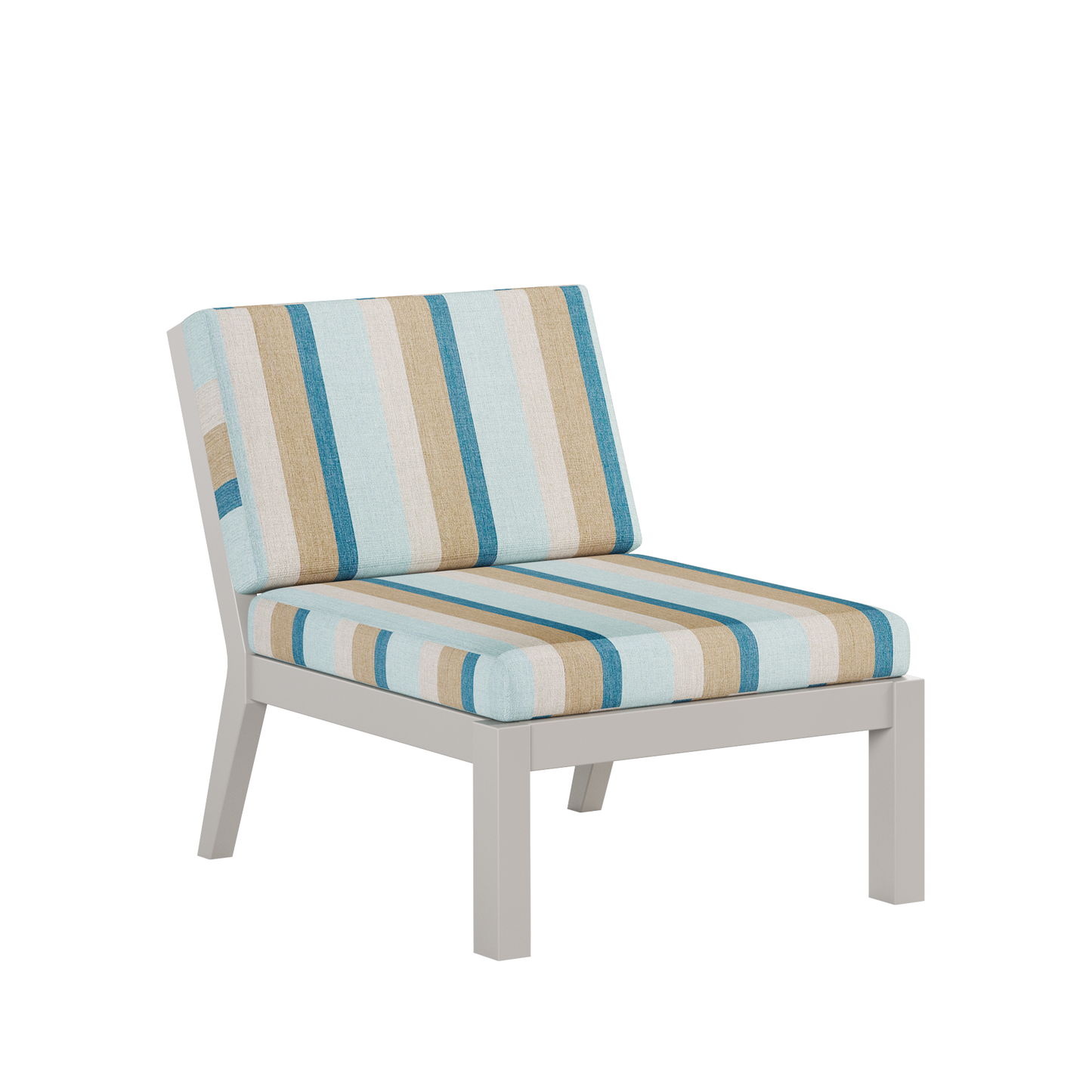 Polybird P103 Breeze Deep Seat Sectional Piece Center Chair - LEAD TIME TO SHIP 5 BUSINESS DAYS OR LESS