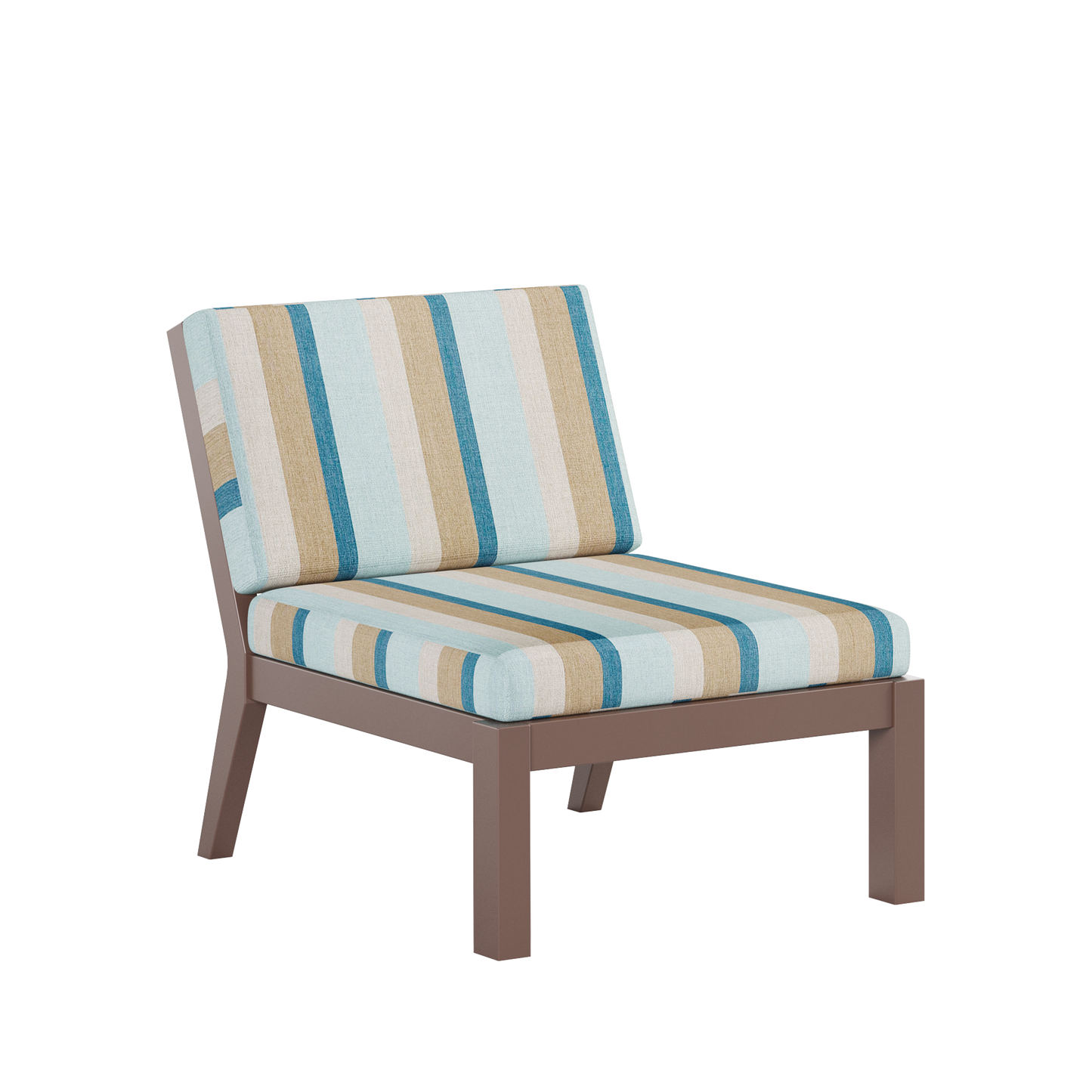 Polybird P103 Breeze Deep Seat Sectional Piece Center Chair - LEAD TIME TO SHIP 5 BUSINESS DAYS OR LESS