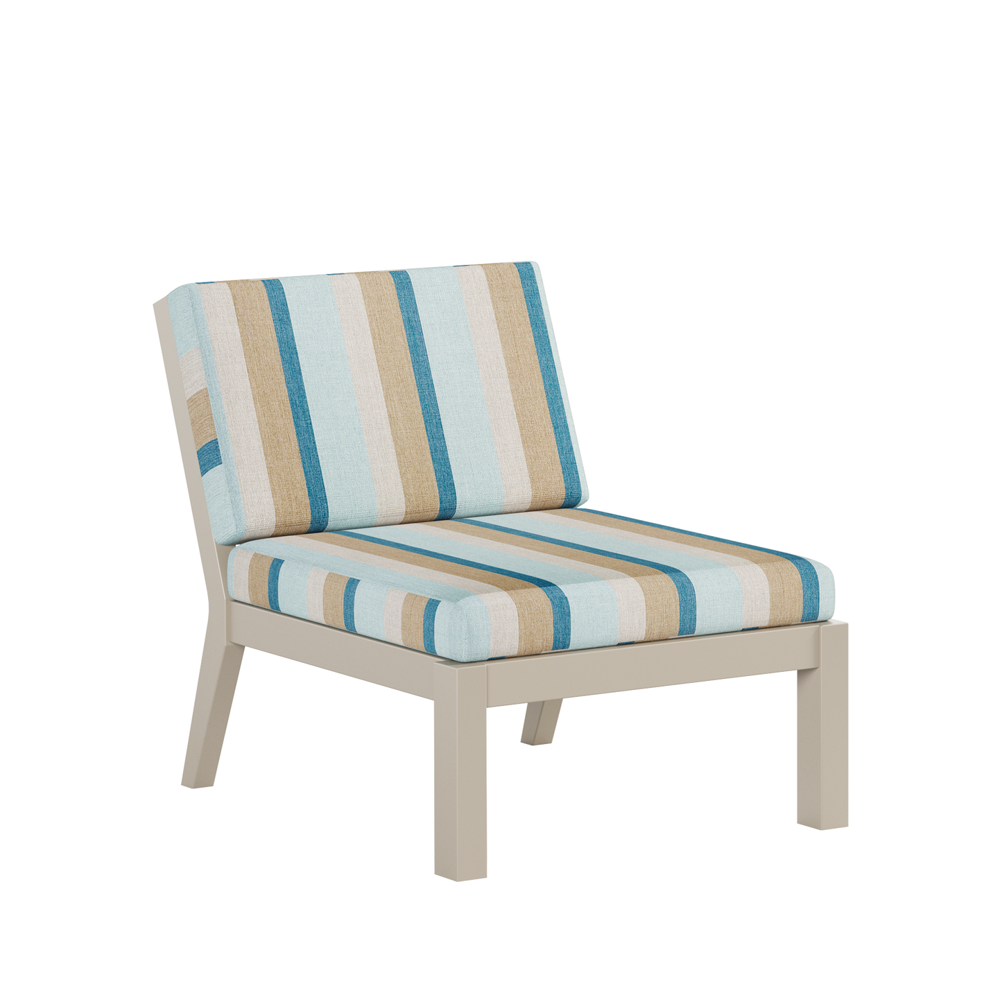 Polybird P103 Breeze Deep Seat Sectional Piece Center Chair - LEAD TIME TO SHIP 5 BUSINESS DAYS OR LESS