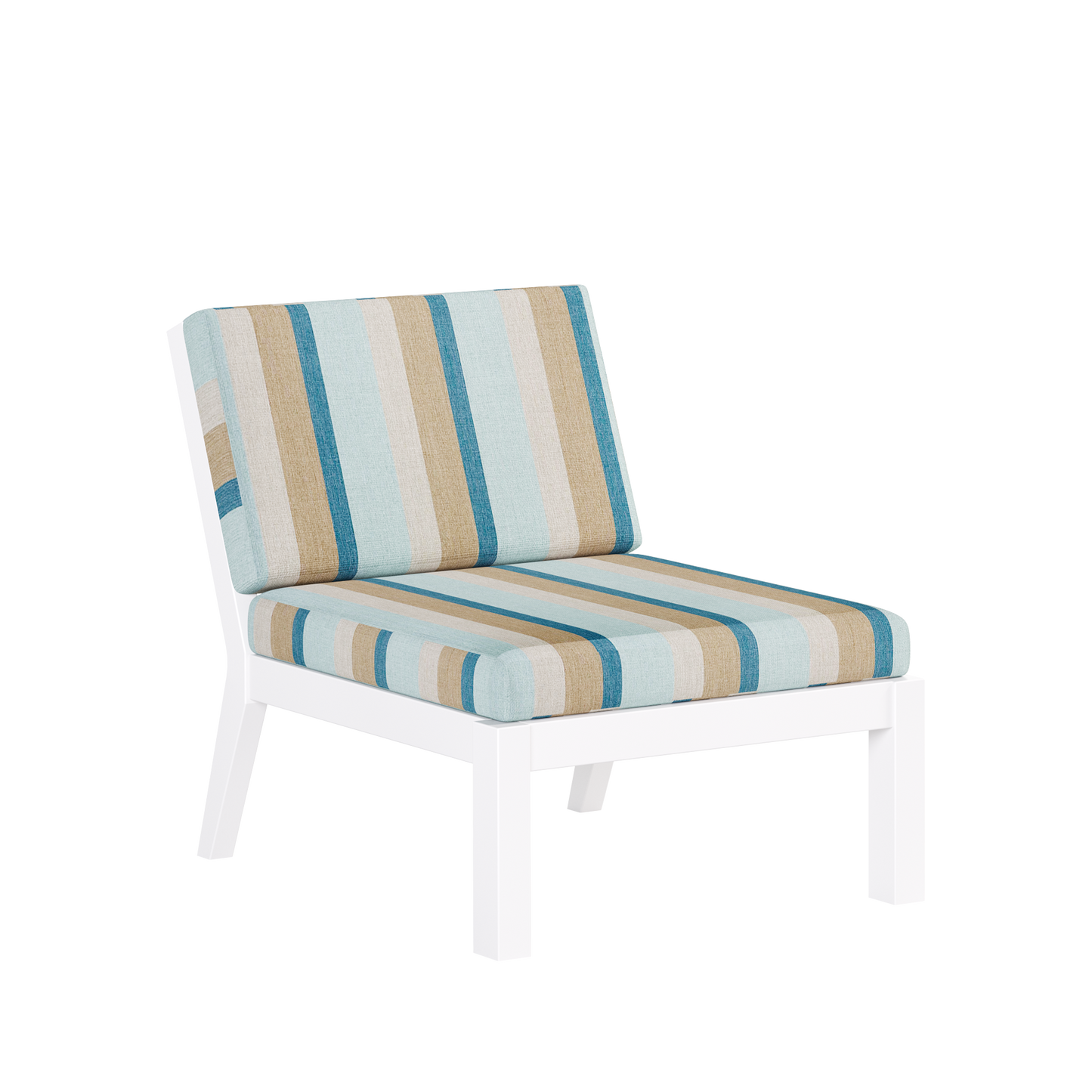 Polybird P103 Breeze Deep Seat Sectional Piece Center Chair - LEAD TIME TO SHIP 5 BUSINESS DAYS OR LESS