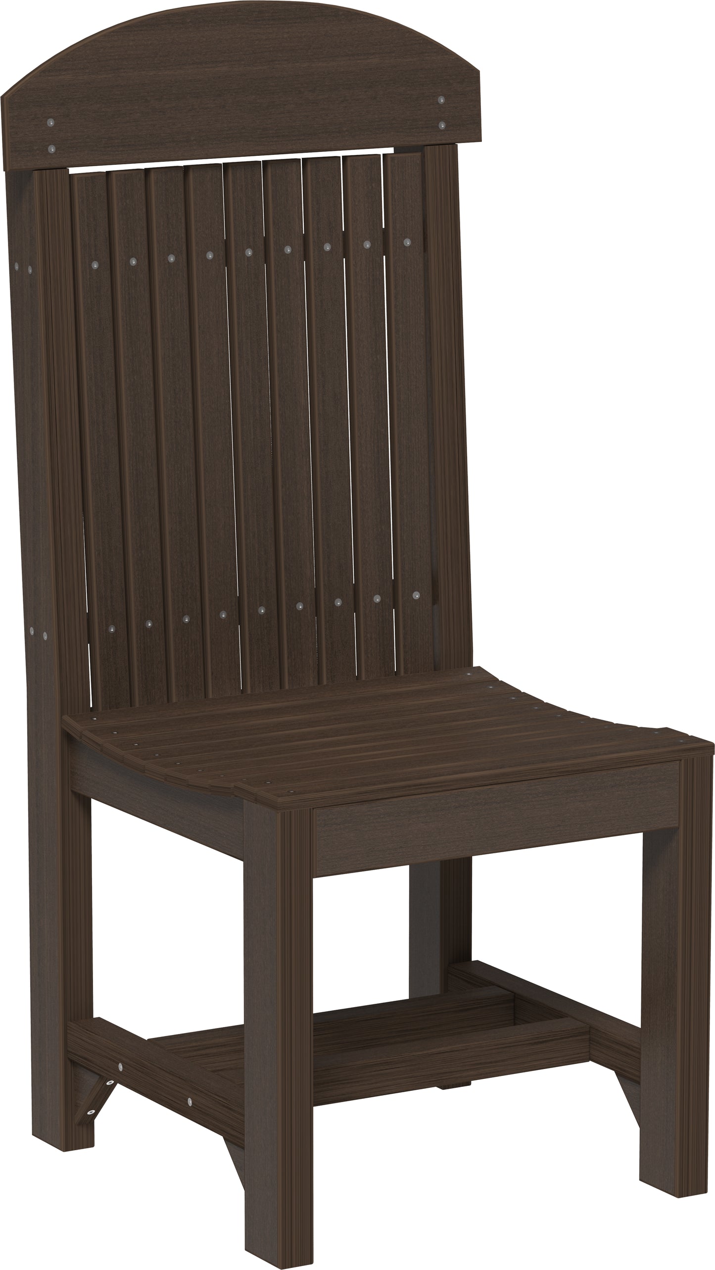 LuxCraft Recycled Plastic Classic Side Chair (DINING HEIGHT) - LEAD TIME TO SHIP 3 TO 4 WEEKS
