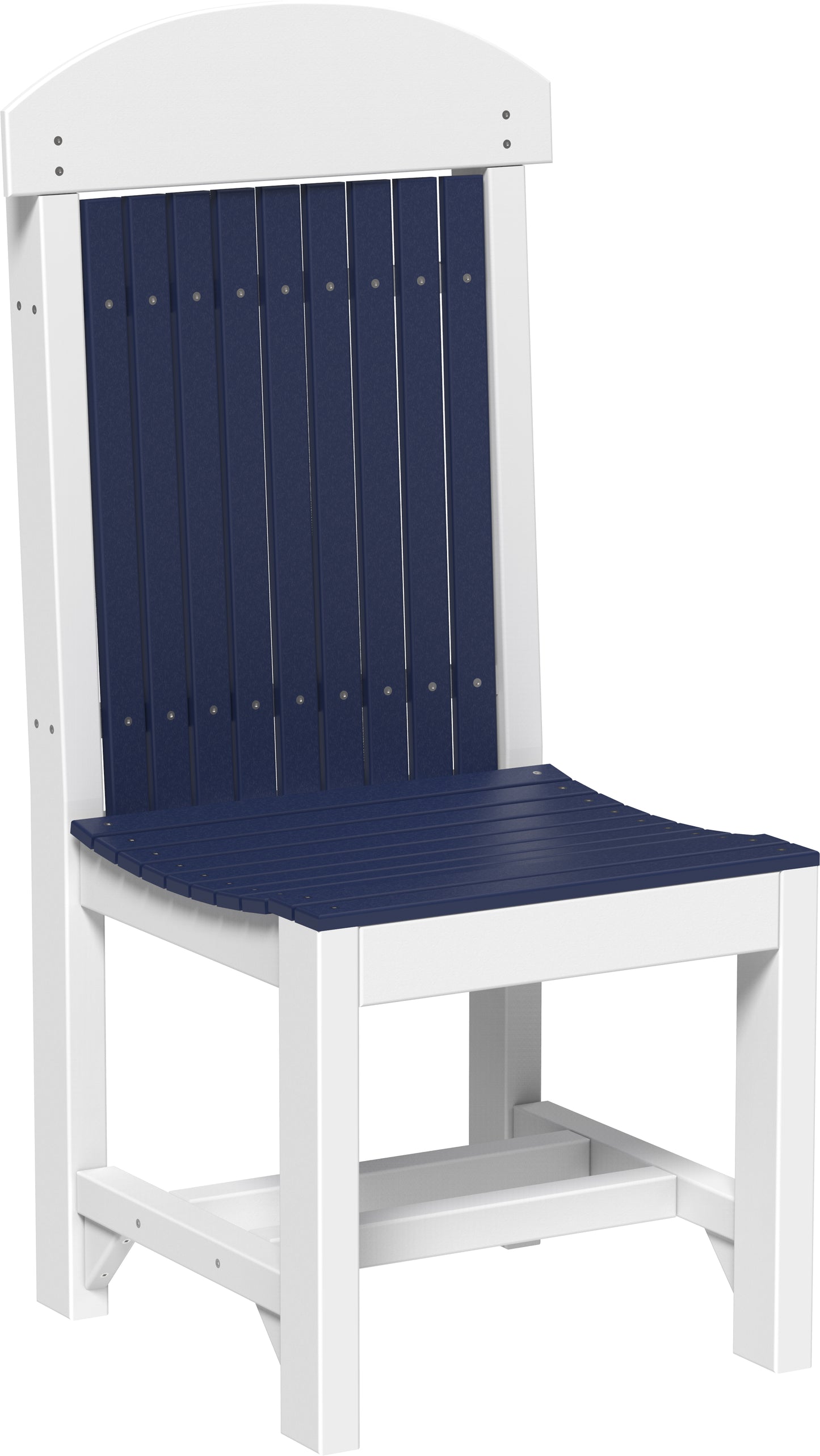 LuxCraft Recycled Plastic Classic Side Chair (DINING HEIGHT) - LEAD TIME TO SHIP 3 TO 4 WEEKS