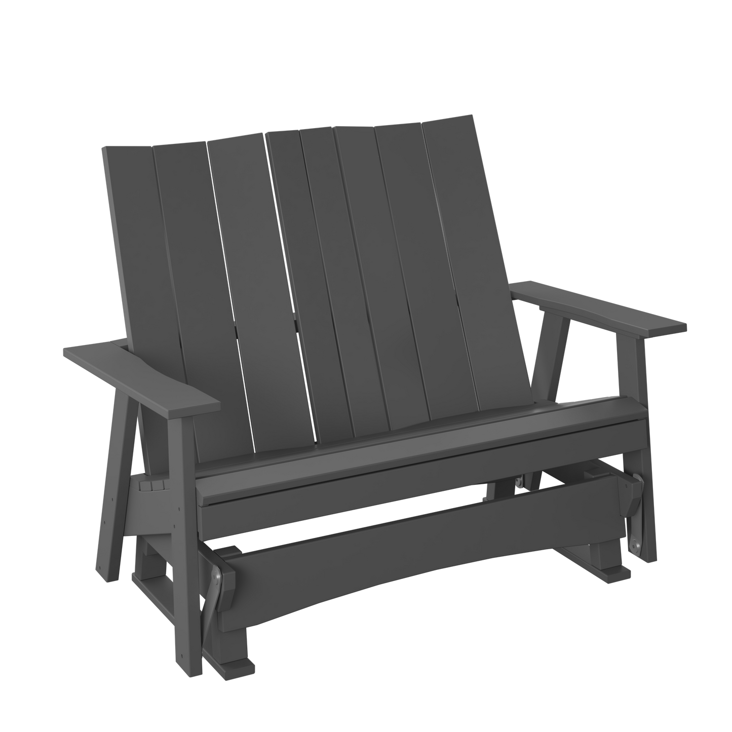 Polybird P63 Modern 4' Glider Bench - LEAD TIME TO SHIP 5 BUSINESS DAYS OR LESS