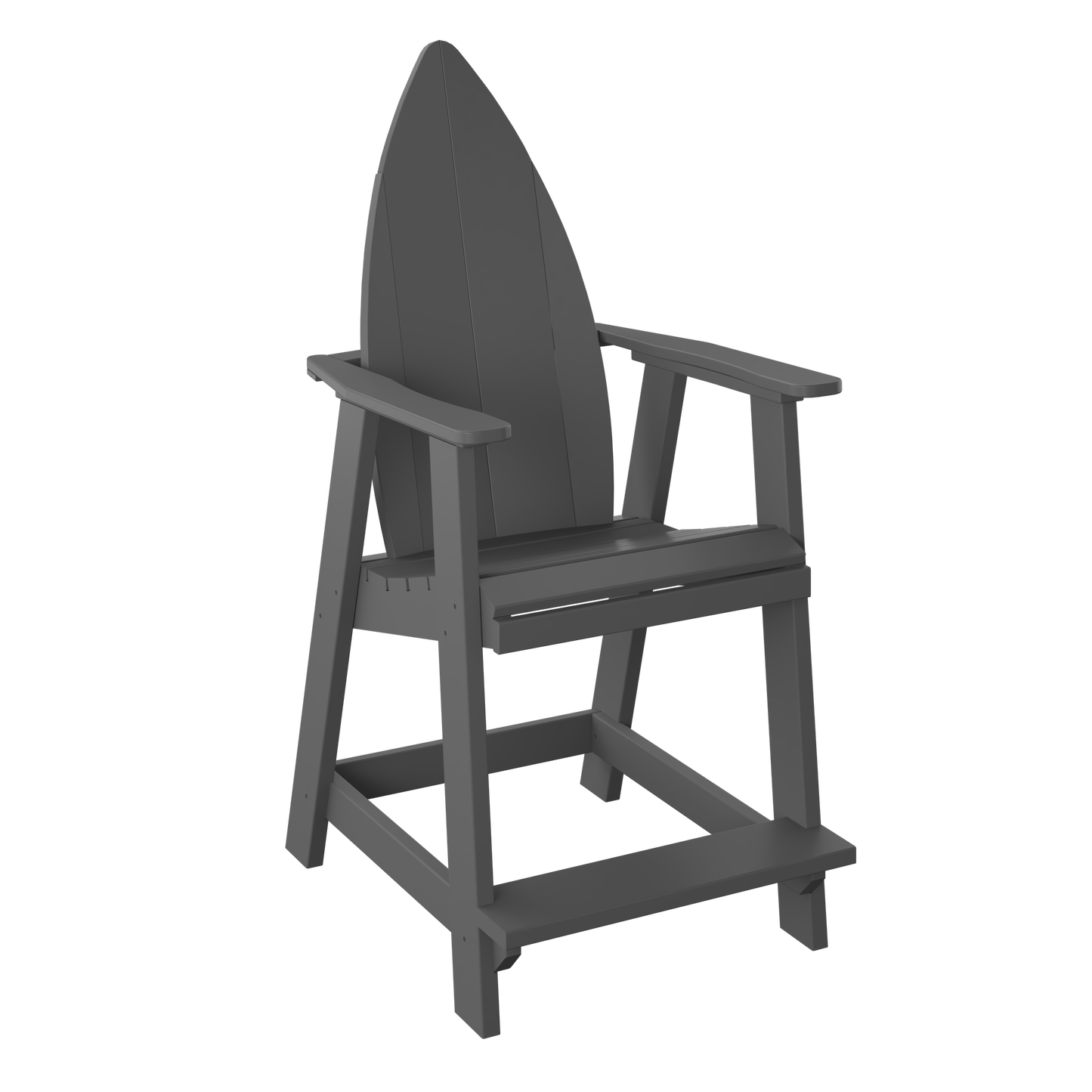 Polybird P83 Surfboard Nose Balcony Chair (COUNTER HEIGHT) - LEAD TIME TO SHIP 5 BUSINESS DAYS OR LESS