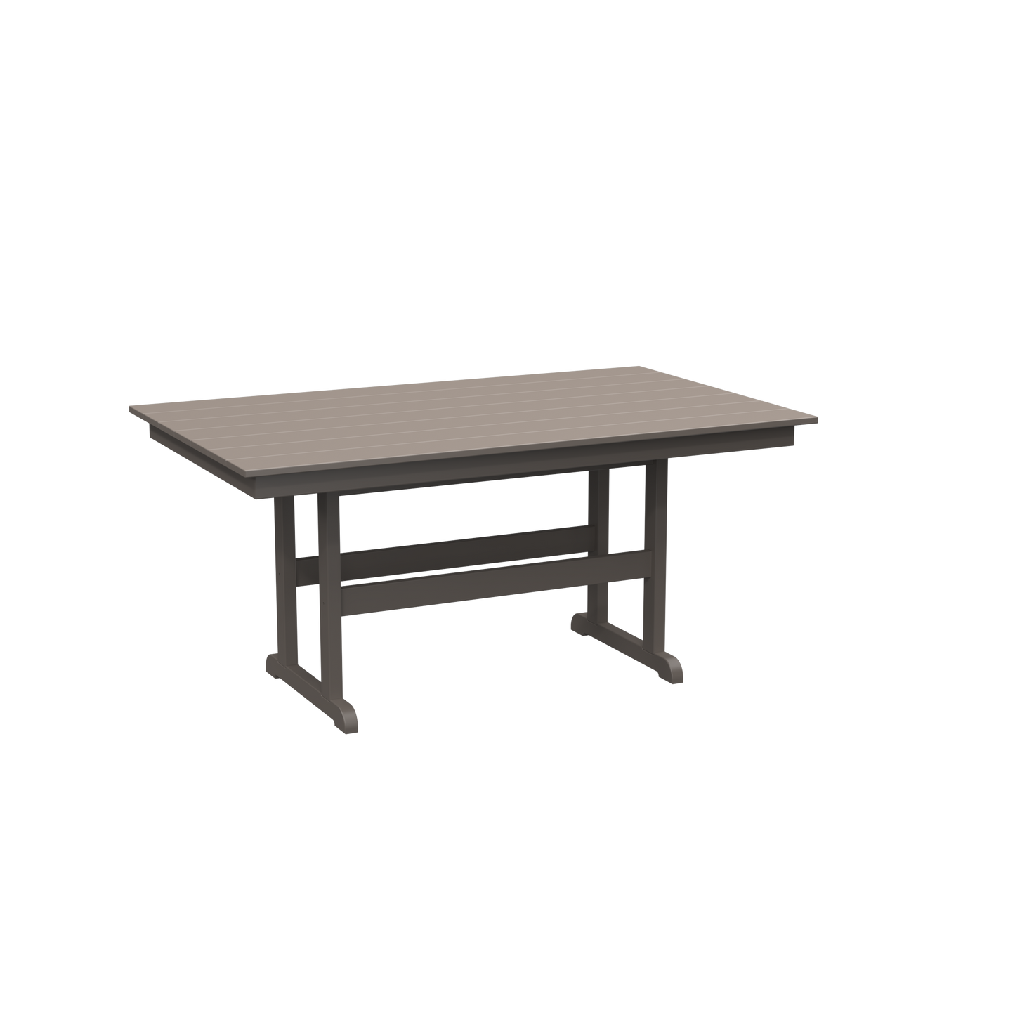 Polybird P19-R 38" X 64" Dining Table (DINING HEIGHT) - LEAD TIME TO SHIP 5 BUSINESS DAYS OR LESS