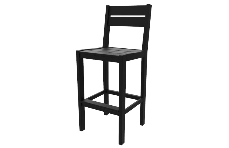 Seaside Casual Recycled Plastic Coastline Cafe Bar Chair (BAR HEIGHT) - LEAD TIME TO SHIP 2 TO 4 WEEKS