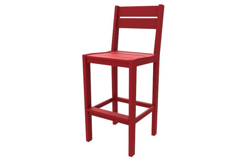 Seaside Casual Recycled Plastic Coastline Cafe Bar Chair (BAR HEIGHT) - LEAD TIME TO SHIP 2 TO 4 WEEKS