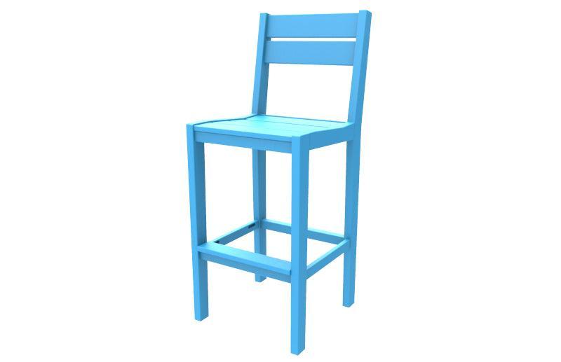 Seaside Casual Recycled Plastic Coastline Cafe Bar Chair (BAR HEIGHT) - LEAD TIME TO SHIP 2 TO 4 WEEKS